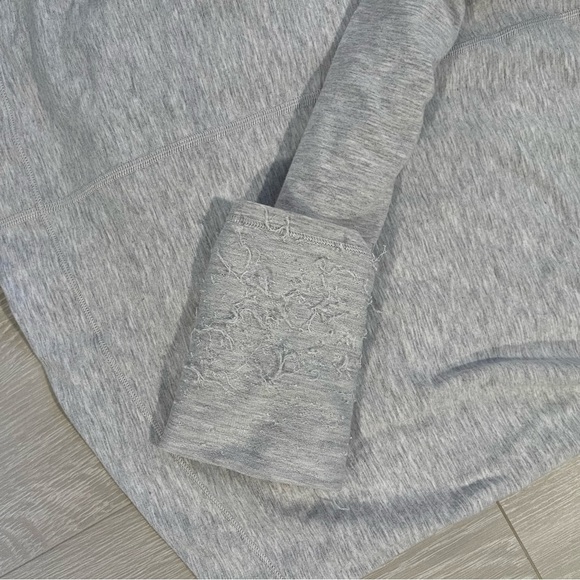 Lululemon Coast Easy Wrap Heathered Core Ultra Light Grey size 6 - Picture 16 of 16
